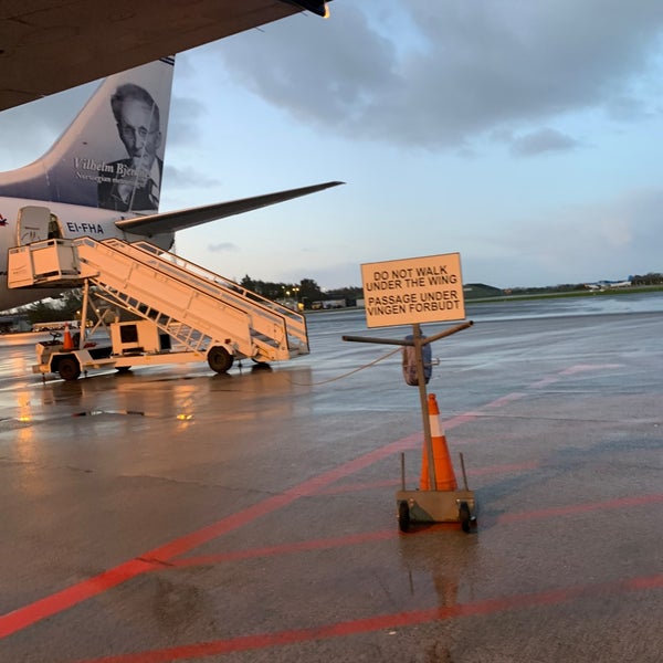 Photo taken at Aalborg Airport (AAL) by Morten B. on 10/27/2019