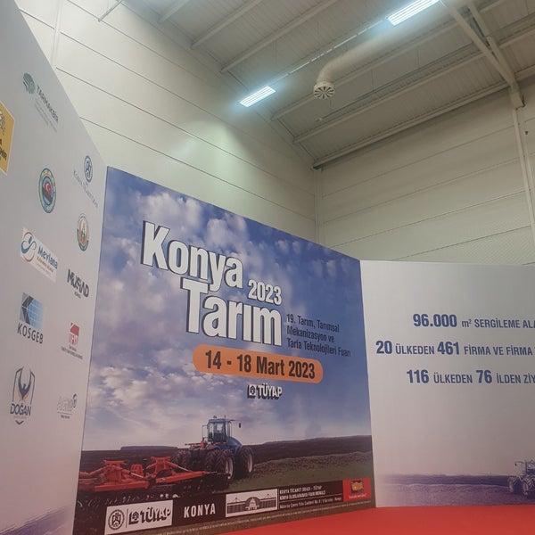 Foto diambil di Tüyap Konya Uluslararası Fuar Merkezi oleh Eftal I. pada 3/17/2023