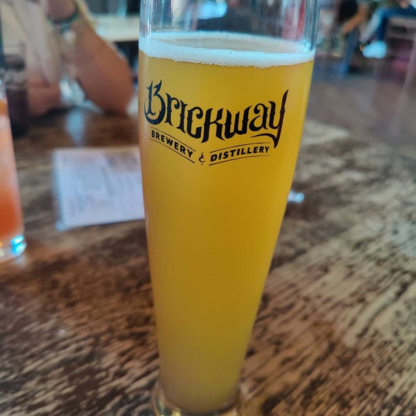 Photo taken at Brickway Brewery &amp; Distillery by Cole B. on 9/2/2022