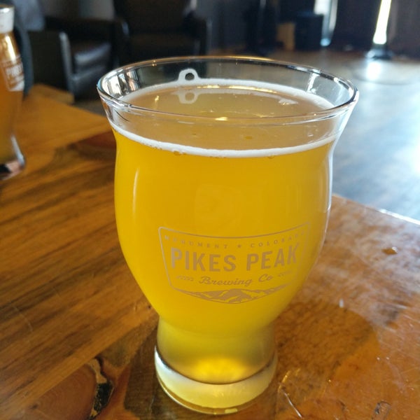 Photo taken at Pikes Peak Brewing Company by Cole B. on 3/31/2018