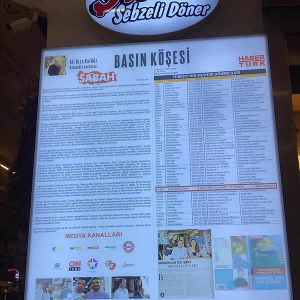 รูปภาพถ่ายที่ Şirin Sebzeli Döner โดย Neslihan Ş. เมื่อ 8/13/2019