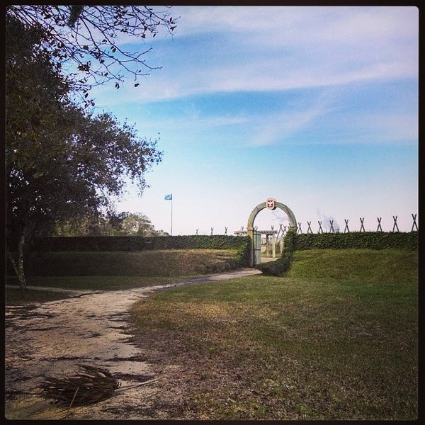 รูปภาพถ่ายที่ Fort Caroline National Memorial โดย Fernando G. เมื่อ 1/3/2014