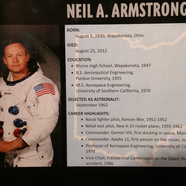 3/9/2019에 Cort님이 Armstrong Air &amp; Space Museum에서 찍은 사진