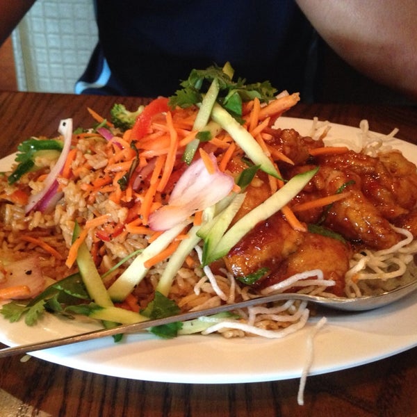 Photo taken at Pei Wei by Sandy H. on 7/5/2014