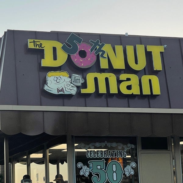 6/6/2022 tarihinde Leonard M.ziyaretçi tarafından The Donut Man'de çekilen fotoğraf