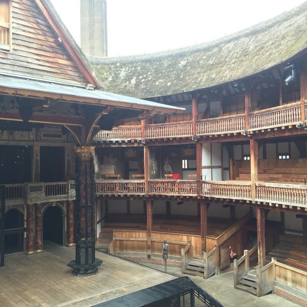 Photo taken at Shakespeare&#39;s Globe Theatre by Tristan C. on 9/5/2016