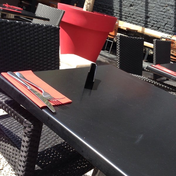 Das Foto wurde bei Restaurant Quartier Léopold von Frédéric D. am 6/13/2014 aufgenommen