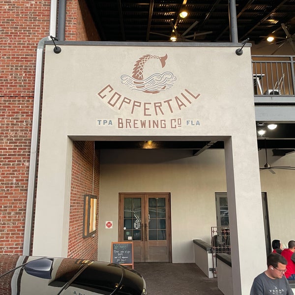 Photo taken at Coppertail Brewing Company by Zach M. on 12/26/2021