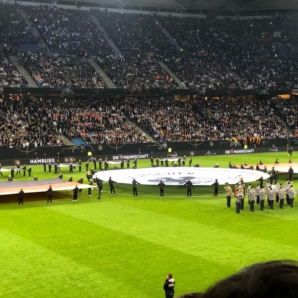 Photo taken at Volksparkstadion by Antonia H. on 9/6/2019