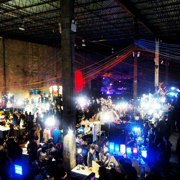 Photo taken at Brooklyn Night Bazaar by Munira A. on 12/2/2012