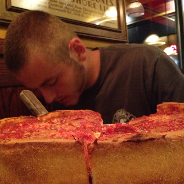 Photo taken at Giordano&#39;s by Mark I. on 10/11/2015