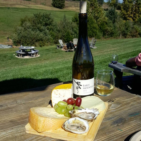 Photo taken at Early Mountain Vineyards by Troy P. on 10/11/2015