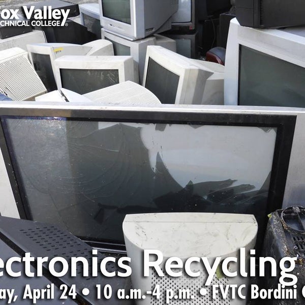 Tomorrow: Community Electronics Recycling from 10am-4pm
