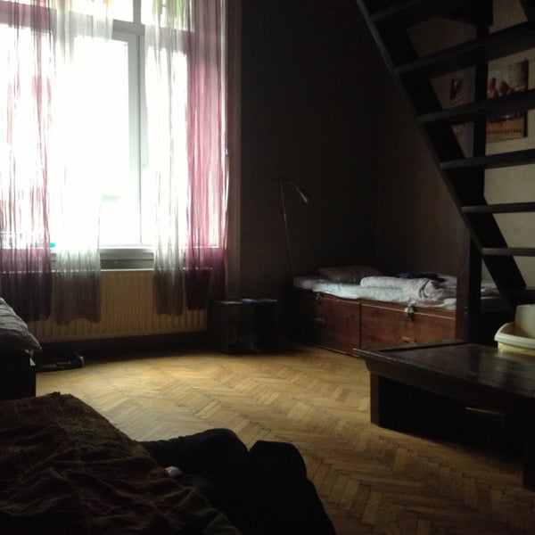 Photo taken at Aventura Boutique Hostel and Apartments Budapest by Lorenzo V. on 9/30/2013
