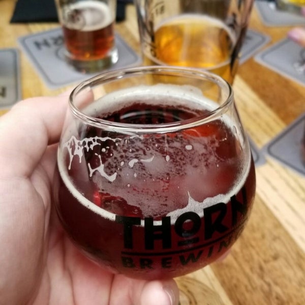 Photo taken at Thorn Street Brewery by Mark P. on 10/13/2018