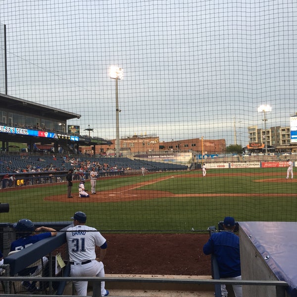 Photo taken at ONEOK Field by Shane M. on 4/18/2017