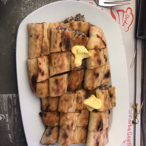 Photo taken at Meşhur Pide Restaurant by Göktuğ Ş. on 9/7/2019