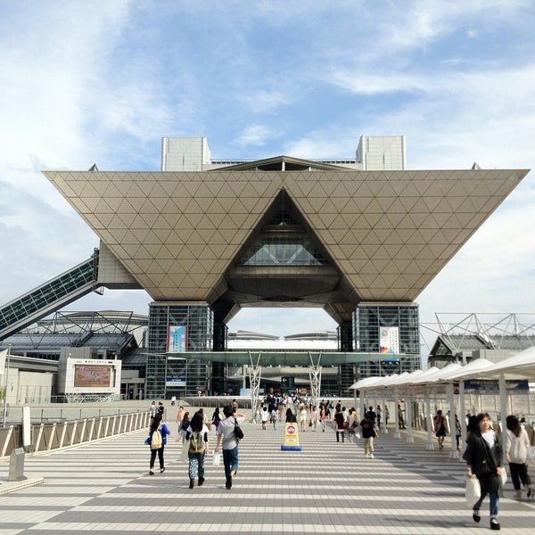 Photo taken at Tokyo Big Sight by Jessica R. on 5/19/2013