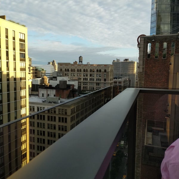 Photo taken at Gansevoort Park Rooftop by Leith S. on 7/31/2018