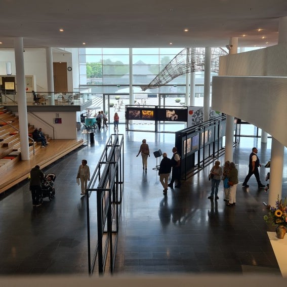 Beautiful, spacious cultural hub of Maastricht, recently renovated. Library, music school, exhibition centre and more.
