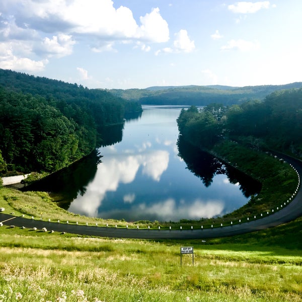 Lake Mcdonough Beach in Barkhamsted