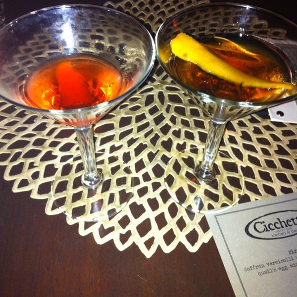 Photo taken at Cicchetti by Kathryn T. on 1/1/2013