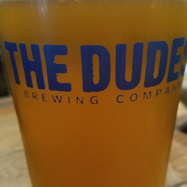 Photo taken at The Dudes&#39; Brewing Co. by Omar M. on 3/6/2019