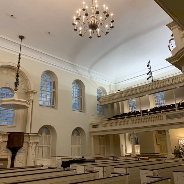 Photo taken at Old South Meeting House by Joshua S. on 12/31/2019