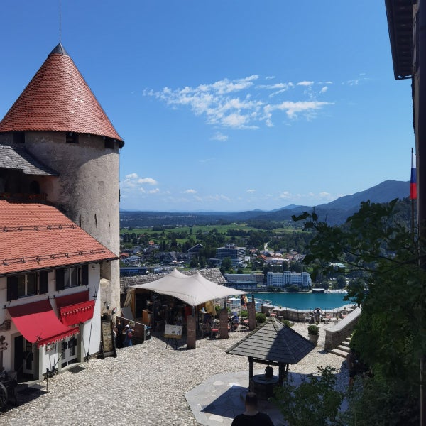 Photo taken at Bled Castle by Abdullah Y. on 7/20/2023