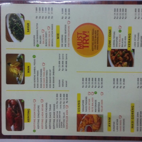 Photos at Mr. Crabs Seafood Restaurant in Surabaya