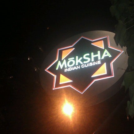Photo taken at Moksha Indian Cuisine of Bellevue by Bryan B. on 10/22/2012