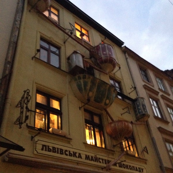 Photo taken at Lviv Handmade Chocolate by Irina M. on 12/21/2014