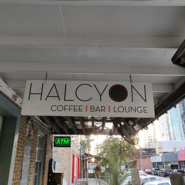 Photo taken at Halcyon Coffee, Bar &amp; Lounge by Roger on 10/8/2019
