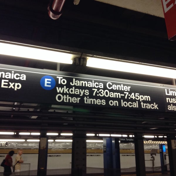 Photos at MTA Subway Union Tpke/Kew Gardens (E/F) Kew Gardens, NY