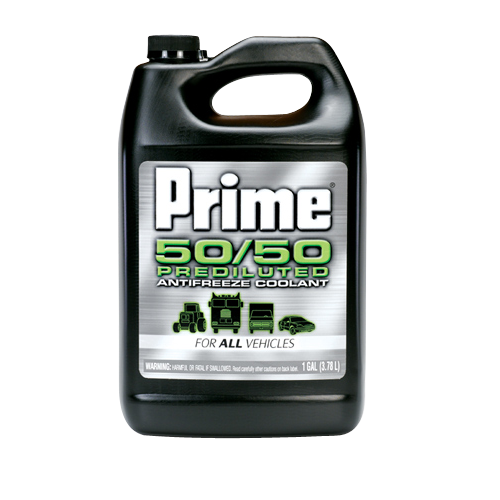 PRIME- ANTIFREEZE FOR ALL VEHICLES PROVIDES EXTENDED LIFE PROTECTION UP TO 5 YEARS OR 150,000 MILES