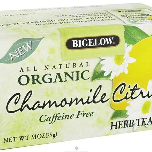 BIGELOW - All Natural, Organic, Caffeine Free Herbal Tea.
