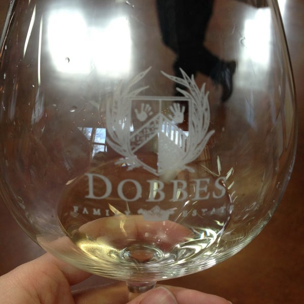 Photo taken at Dobbes Family Estate Winery by Nadine N. on 12/29/2012