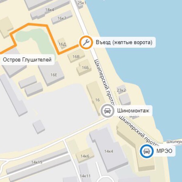 Шкиперский проток спб карта