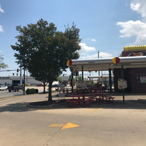 Menu at Sonic Drive-In fast food, Peoria