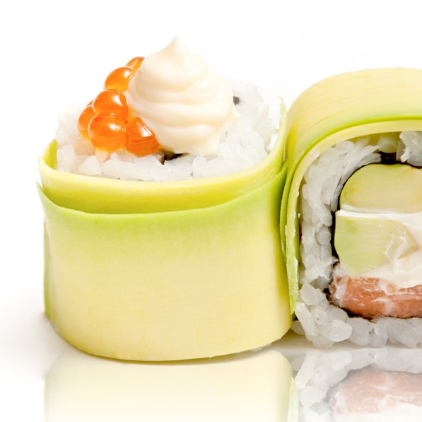 11/8/2013 tarihinde Sushi Houseziyaretçi tarafından Sushi House'de çekilen fotoğraf