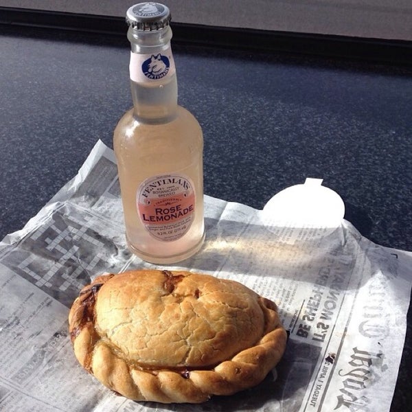 The chicken pot pie and Rose Lemonade make a perfect meal!
