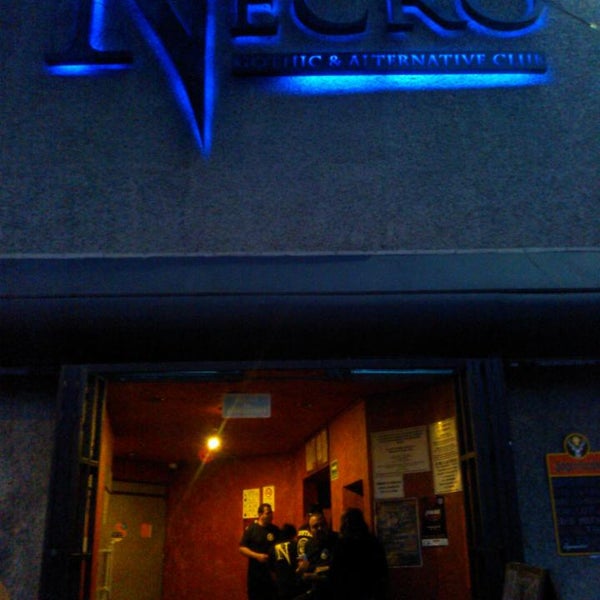 Photo taken at Necro Gothic &amp; Alternative Club by Enrique M. on 9/14/2014