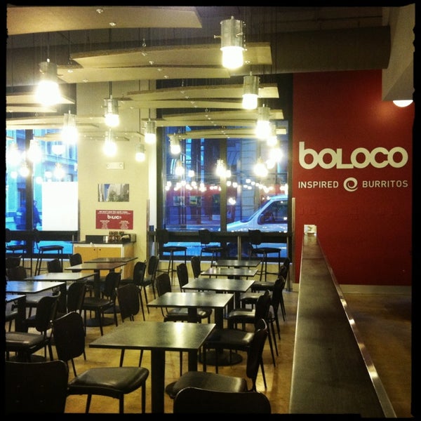 Boloco Burrito Place in Boston