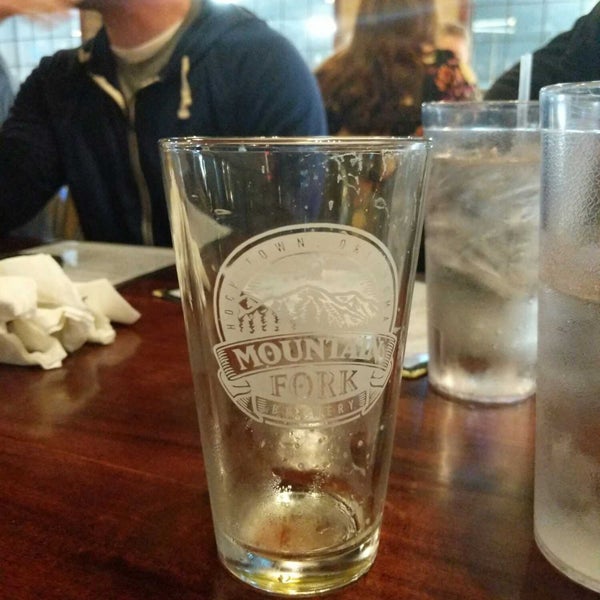Photo taken at Mountain Fork Brewery by Scooter H. on 1/27/2018
