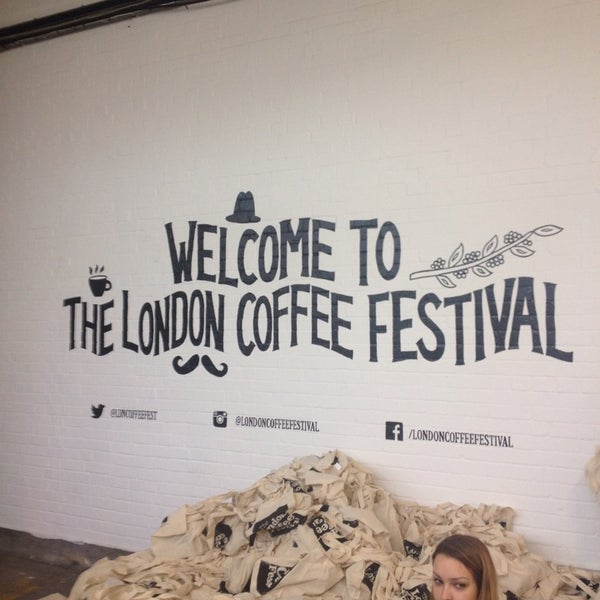 Photo taken at The London Coffee Festival 2014 by Brenna L. on 4/6/2014