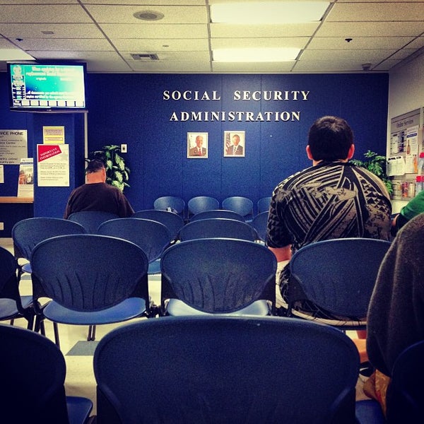 Social Security Office Federal Building Courthouse in Downtown Honolulu