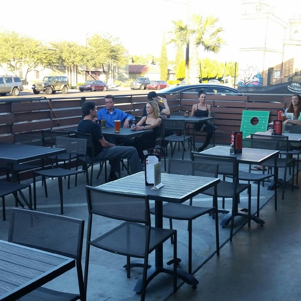 They have a great, dog-friendly patio!