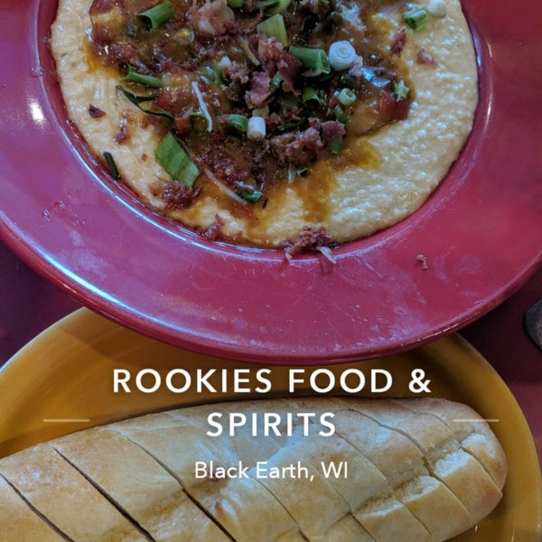 Снимок сделан в Rookies Food &amp; Spirits пользователем Julie M. 8/1/2019