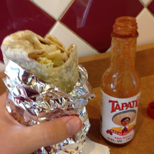It's all about the Jessi's burrito. 5 bucks for perfection.