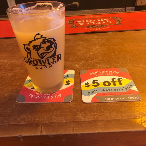 Photo taken at Growler Room by Courtney on 5/21/2019